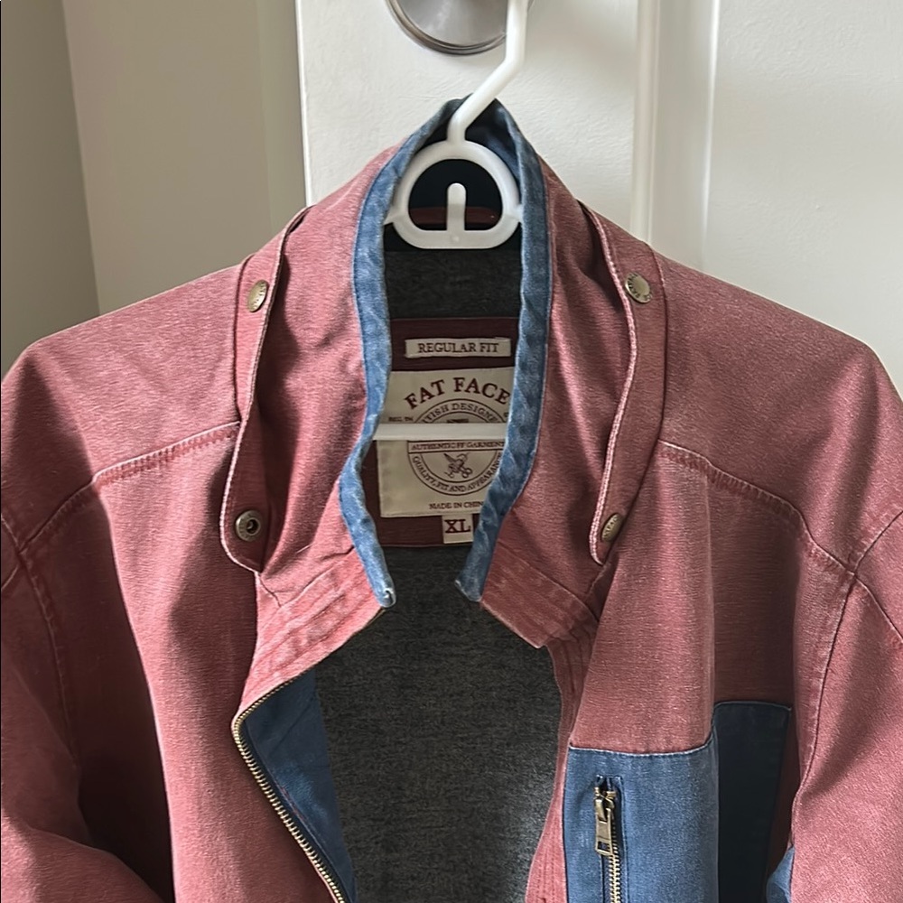 Fat Face Red and Blue Men's Jacket